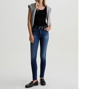 AG Farrah Skinny Jeans Mid-Rise Skinny, Size 30R